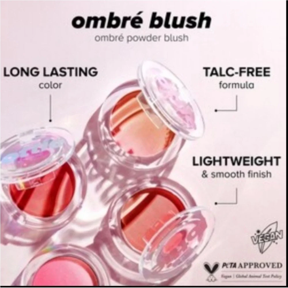 Lottie London ombré blush In red hot